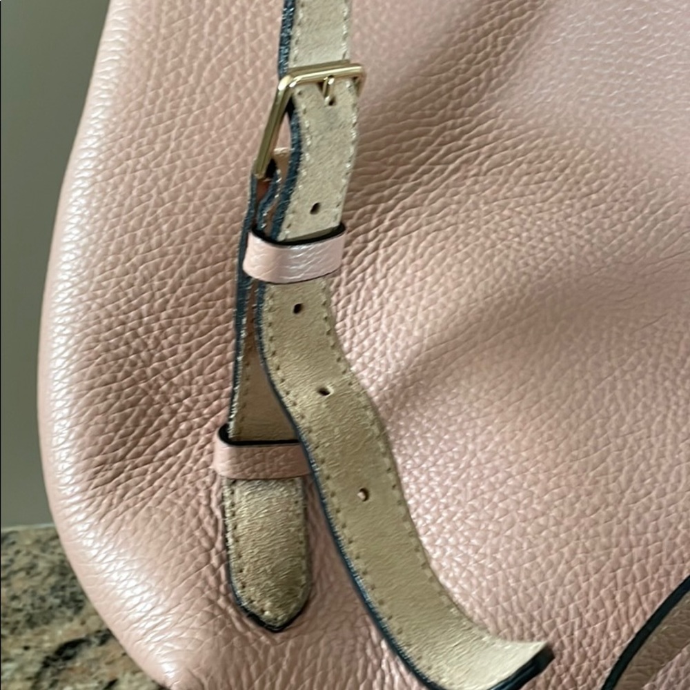 Coccinelle Logo-Plaque Calf Leather Backpack - Picture 7 of 7